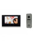 Комплект видеодомофона Lightvision MACAO FHD + вызывная панель RIO FHD